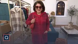 Denim & Co. Plaid or Solid Button Front Sweater Tunic Cardigan | QVC