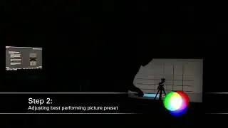 Panasonic 55CX680E TV calibration timelapse