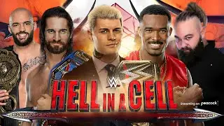 WWE Hell A Cell 2023 - Match Card Predictions HD