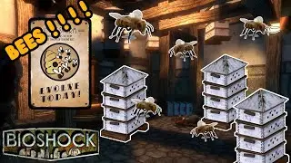 #19 Bioshock: BEEZ EVERYWHEREE ! ! ! !enoxkage #bioshock #bees #hive #everywhere