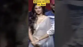 balakrishna serious reaction ti Ram pothineni
