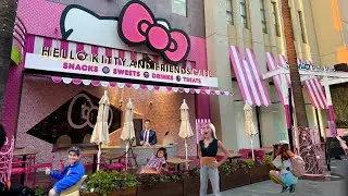 🐈🎀Hello Kitty Cafe & Sanrio Smile Shop 🐸GRAND OPENING 2024!!!