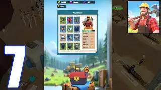 My Lumber Yard &ndash; Gameplay Walkthrough Part 7 | Abilities Upgrade & High Level Gear