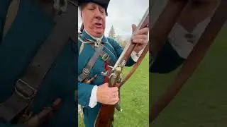 How to load and fire a Revolutionary War era musket