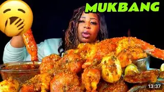 KING CRAB SEAFOOD BOIL/MUKBANG/ASMR 