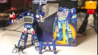 [CyberTransform] Newage 21EX Soundwave with tapes G1 Version pocket level G1 Transformers Toys