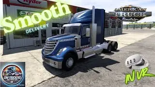ASMR Delivery International Truck Smooth Highway Cruise | American Truck Simulator