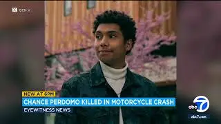 Chance Perdomo, star of 'Chilling Adventures of Sabrina' and 'Gen V,' dies in motorcycle crash at 27