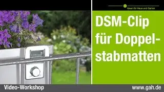 GAH-Alberts: DSM-Clip f&uuml;r Doppelstabmatten