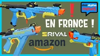 Les Nouveaux NERF RIVAL sont en France (amazon) ! | Dobalpha News #DN (ft. JLBM) - Blaster Zone