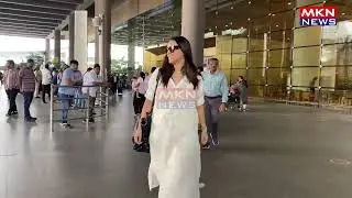 NEHA DHUPIA SPOTTED AT AIRPORT RETURNS MUMBAI