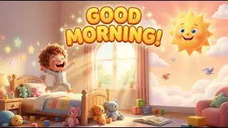 Good Morning Wake-Up Song 🌞 | Morning Song for Kids | Start the Day Happy!