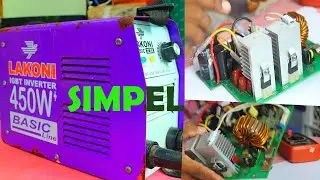 Mesin las Lakoni 450 watt tidak ada api lampu power hidup