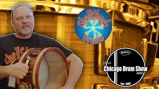 Crafting Rhythms: Shell Shock Drums Exquisite Handmade Drums | Chicago Drum Show 2023