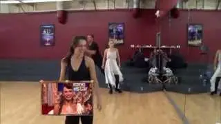 Jacoby Hits Kym With A Football  Dancing With The Stars