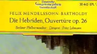 Fritz Lehmann Mendelssohn Hebrides overture Berliner Phil 54