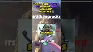 Kay Flock⛪️ React To Dthang💚 Being Released From Prison ⛓️
