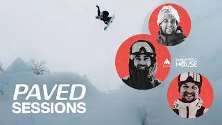 Катание на сноуборде по нетронутому снегу в Японии | PAVED Sessions: Япония 2024