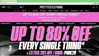 Pretty Little Thing Promo Code | Pretty Little Thing coupon | Pretty Little Thing discount code