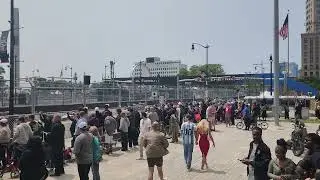 Start of the 2025 Detroit GP