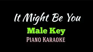 It Might Be You | MALE KEY | Piano Karaoke by Aldrich Andaya | @themusicianboy