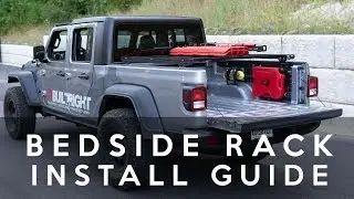 2020 Jeep Gladiator - Bedside Rack Install Guide