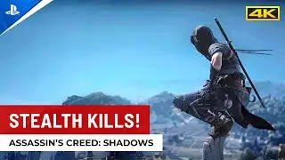 Assassin's Creed: Shadows - Tsuchibashi Fort Stealth Gameplay [ULTRA Graphics | PS5 Pro | 4K 60FPS]