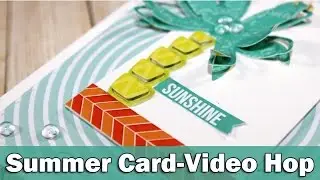 Summer Card | CreateASmile blog hop