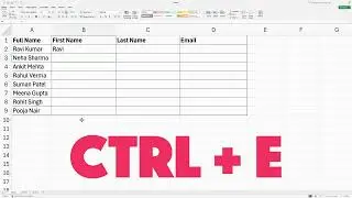 Data Entry का Shortcut तरीका 2025 - MS excel Tricks and shortcuts 