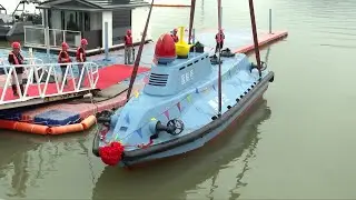 China reveals high-speed unmanned submersible Blue Whale