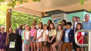 Library displays children's art