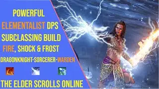 Elementalist DPS Subclassing Build for ESO Update 46