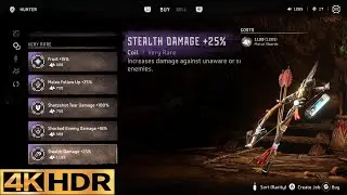 Stealth Damage Coil +25 Location Horizon Forbidden West Stealth Damage Coil Location PS5 Gameplay 4K