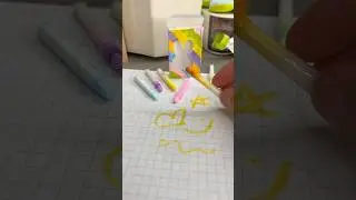 🎨Cute Mini diy markers!?! #cutediy #cutecrafts #papercraft #crafts #craft #diy #cute #diycrafts