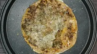 Cheese Roti Pizza|| Cheese burst pizza from left over chapati|| Chessy Evening Snack 😋#karinkarish