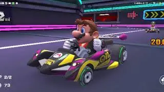 Mario Kart Tour's landscape mode update.