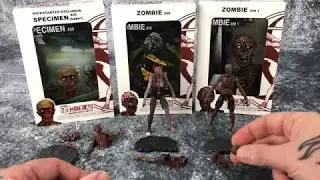 Locker Toys: Zombie Lab H.A.C.K.S. 1/18 Kickstarter Figures Review
