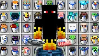 ATRAP&Eacute; A TODOS LOS MOBS EN CUBOS EN MINECRAFT