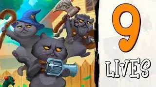 This kitty's parents are away...and now the monsters are at bay! (9 Lives to Defend pt. 2)