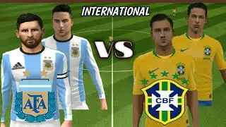 Dream league soccer 2019  BRAZIL V/S ARGENTINA FINAL/ PROFILE DAT DOWNLOAD