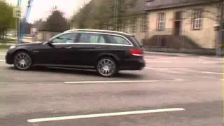 2013 Mercedes E63 AMG T-Modell drive by