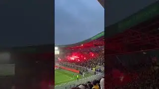 &laquo; C&rsquo;est l&rsquo;heure de la pyro &raquo; 🎶Gros craquage de la Brigade Loire 🔥#FCNAJA