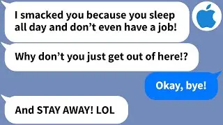 【Apple】MIL hit me for taking a nap, so I left the house and left my poor husband behind...