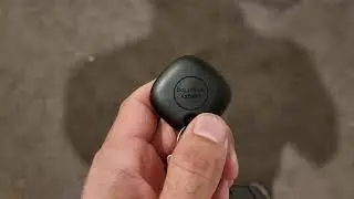 Samsung smart tag noise. double click not ringing phone.