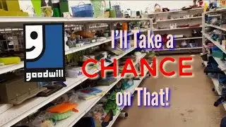 I'll Take a Chance on That! - Shop Along With Me - Goodwill Thrift Store