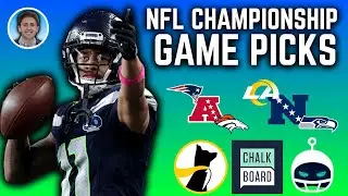 NFL Championship Game Picks for the AFC and NFC Conference Championships 2026!