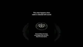 Vibration creates geometry!