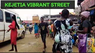 Внутри рынка Кеджетия | Самая оживлённая улица в Кумаси, Гана 🇬🇭