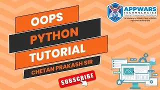 OOPS Part 1| Python Tutorials in Hindi | Python Video | Python Programming | APPWARS Technologies