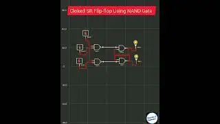 How to make Clocked SR Flip-flop Using NAND Gate